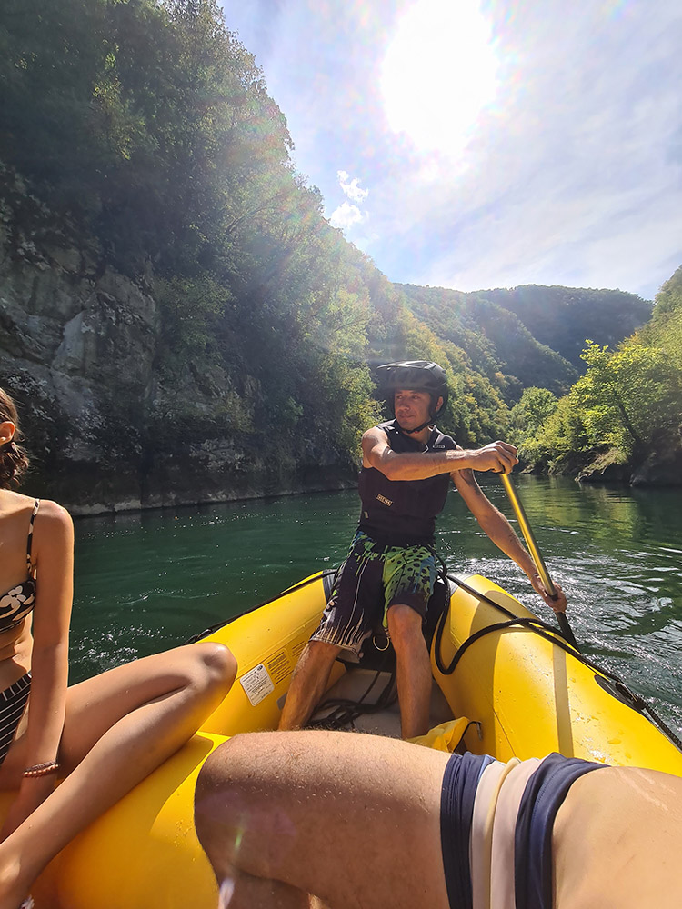 white water rafting